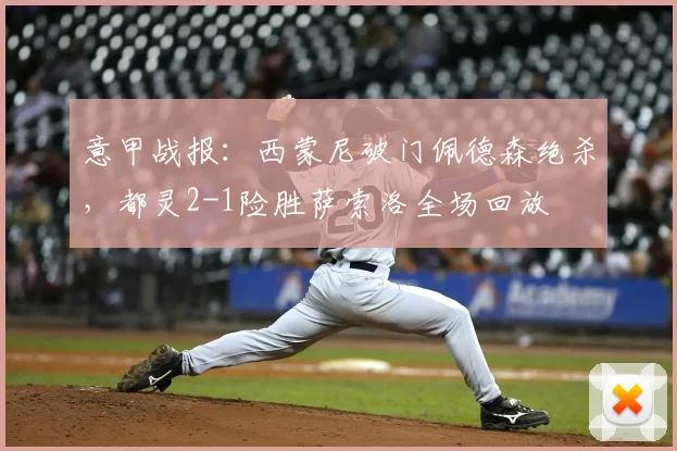 意甲战报：西蒙尼破门佩德森绝杀，都灵2-1险胜萨索洛全场回放